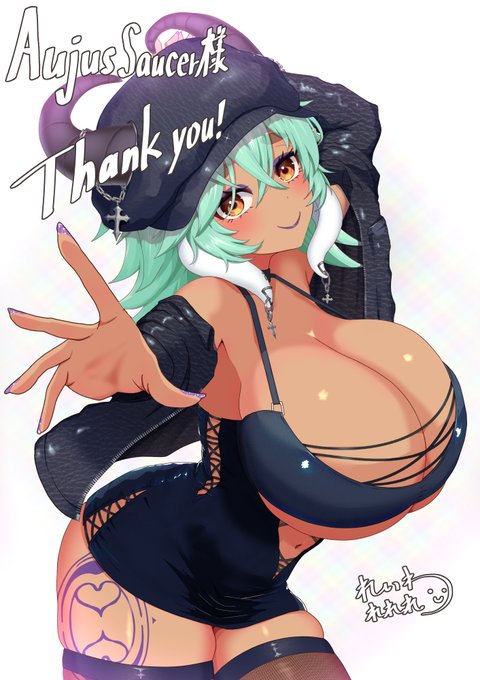 コミッション納品致しました 「Azura Dulait」(Vtuber) skebにてコミッションのご依頼頂きました、ありがとうございます この作品はリクエスト頂いた依頼者様があってこそ 存在します Azura Dulait様のお写真を 指定の衣服でということで描かせて頂きました