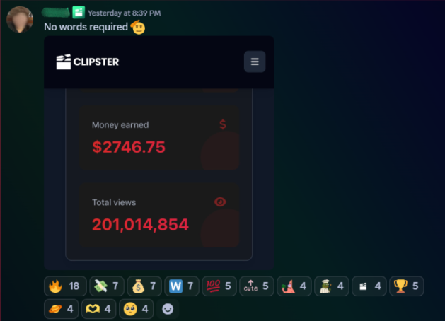 clipsterfilip's tweet photo. The wins just never stop coming. Why not you?

#clipping #clipster https://t.co/U2jPikO9sl