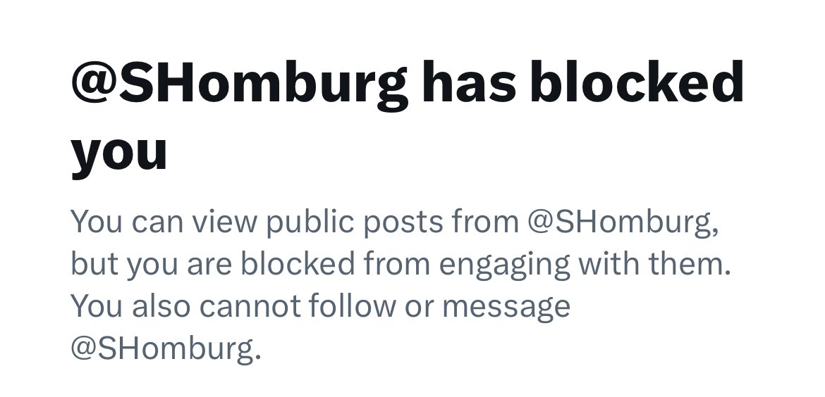 Habe ich Twitter jetzt, wo mich der Humbug, <a href="/SHomburg/">Stefan Homburg</a>, blockiert hat, durchgespielt?