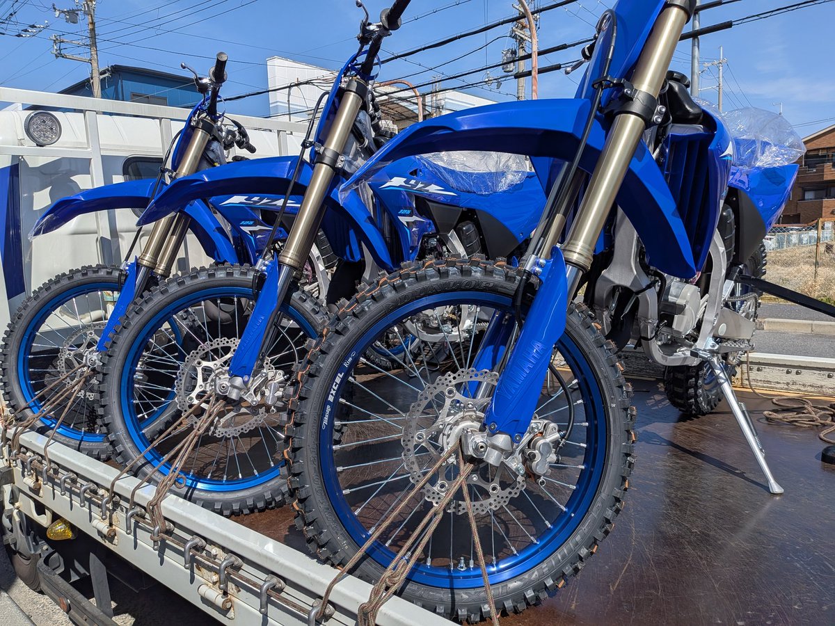 newton53106566's tweet image. 今月末で2026年最終入荷が修了です。
皆様のおかげでＹＺシリーズ完売となりました。ありがとうございましたm(__)m
心を込めて新車整備致します。
暫くお待ちくださいませ😊
2027年モデルが楽しみ〜
#ＹＺ 
#ブルークルー