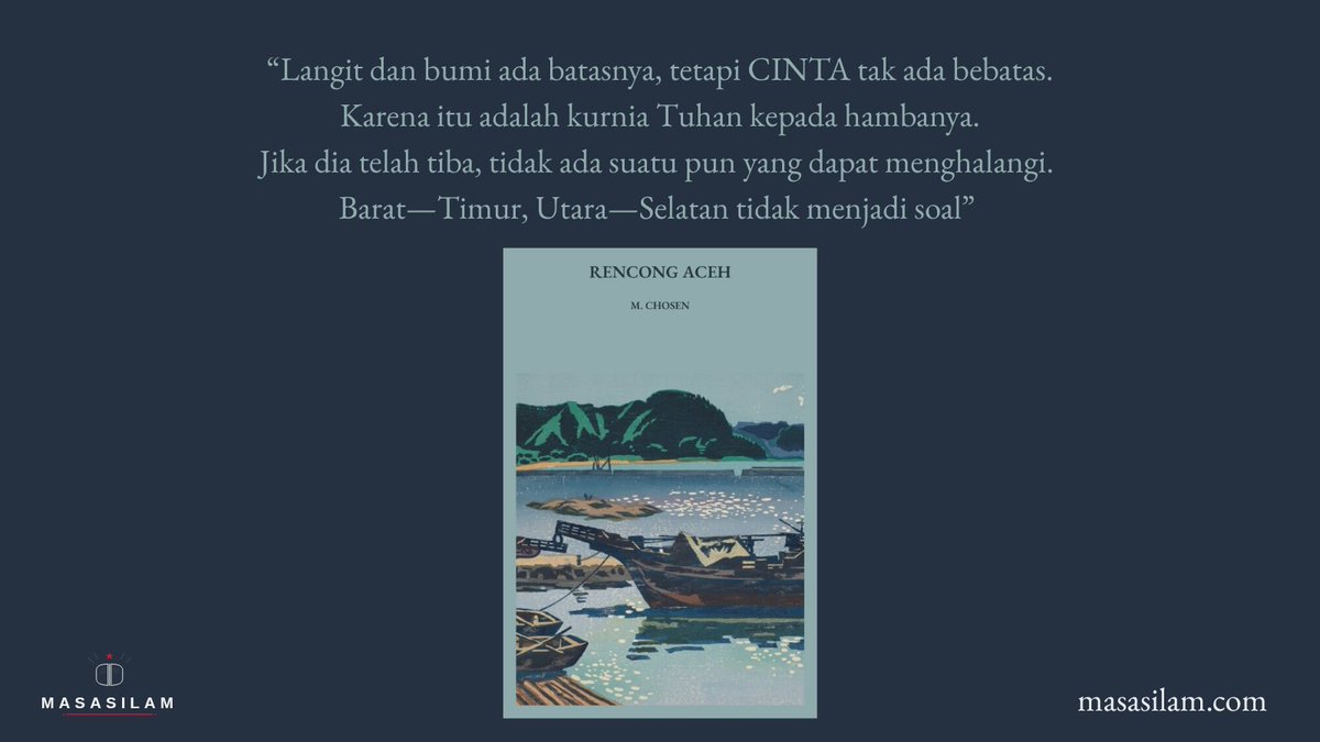 Rencong Aceh: Roman Realistis — M. Chosen

Format: EPUB (0.77 MB)
Bab: 15 bab &amp; subbab
Total kata: 14.583 kata
Estimasi baca: 73 menit
Kategori: Fiksi, Fiksi Remaja, Koleksi Sastra

Dapat dibaca dan diunduh gratis di: masasilam.com/buku/rencong-a…