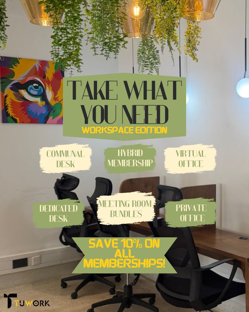 Tuwork Coworking tweet media