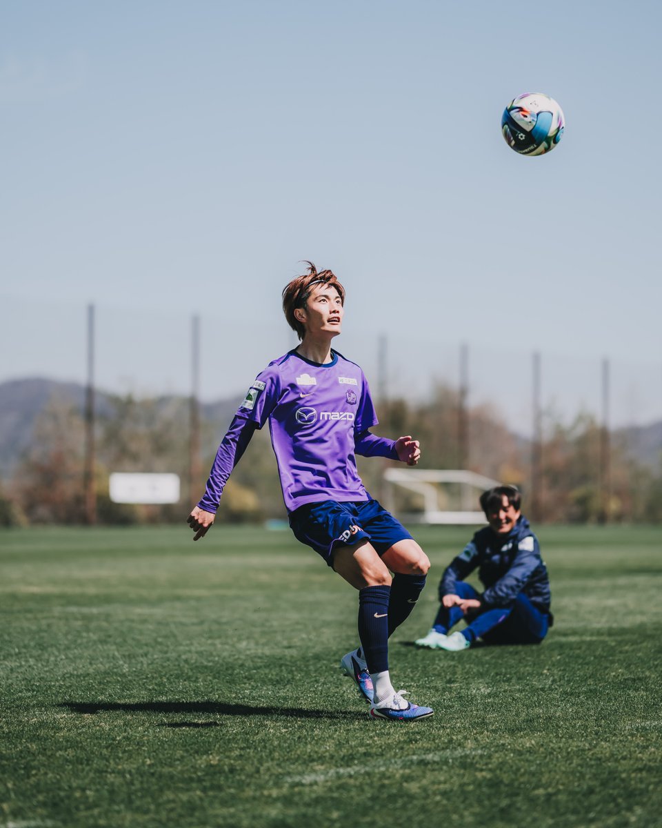 𝐁𝐀𝐂𝐊 𝐈𝐍 𝐓𝐑𝐀𝐈𝐍𝐈𝐍𝐆⚽💜 今日から練習再開。 次戦に向けて