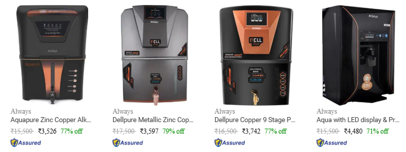 GrabOnIn's tweet image. ✨ Water Purifiers  ONLY ₹3,742 💧😍
🏠 Clean &amp;amp; safe drinking water for your home

💥 Grab the deal now -  grbn.in/uc0U8XKHI6

#HomeAppliances #WaterPurifier #HomeEssentials #ShopSmart #DealAlert