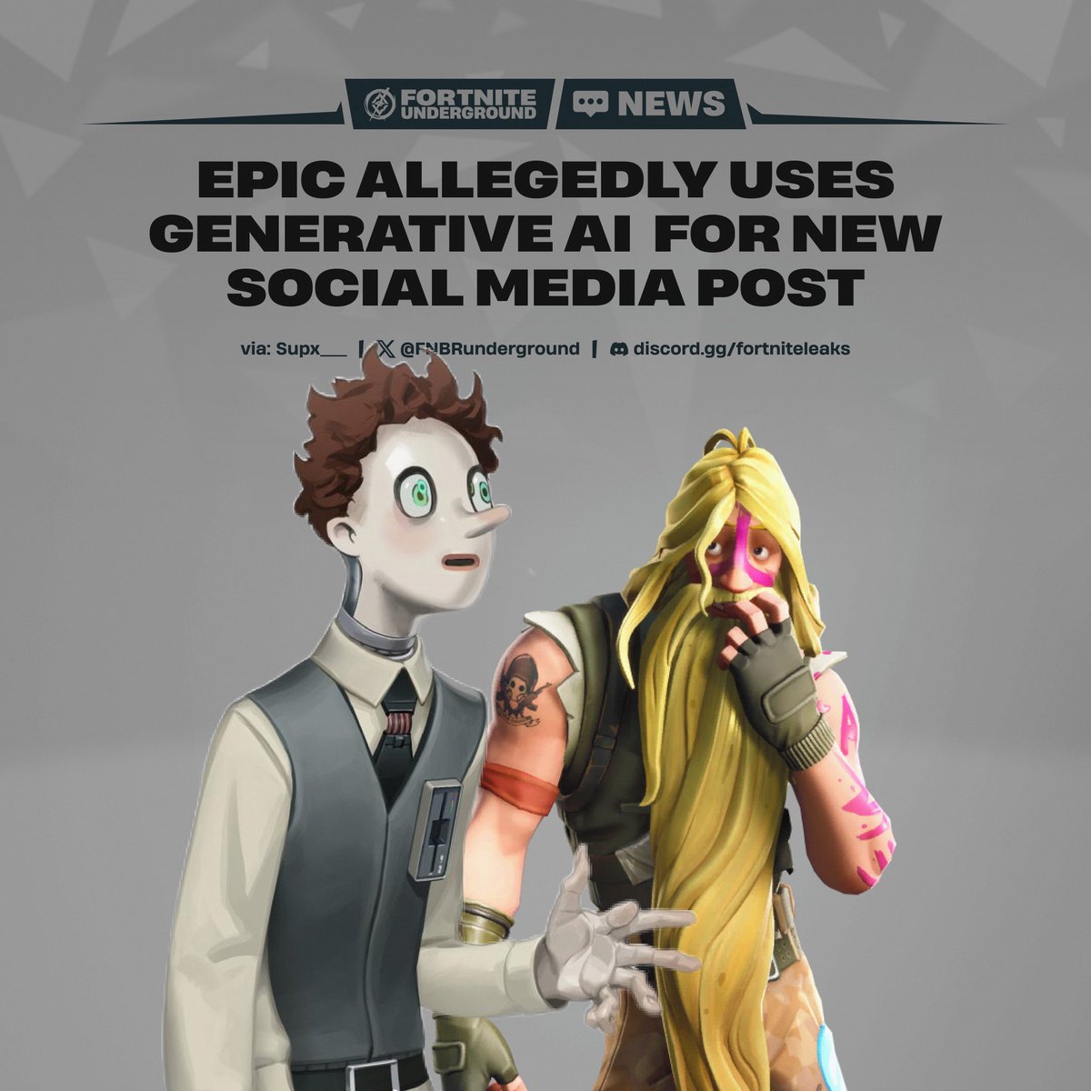 Fortnite Underground tweet media