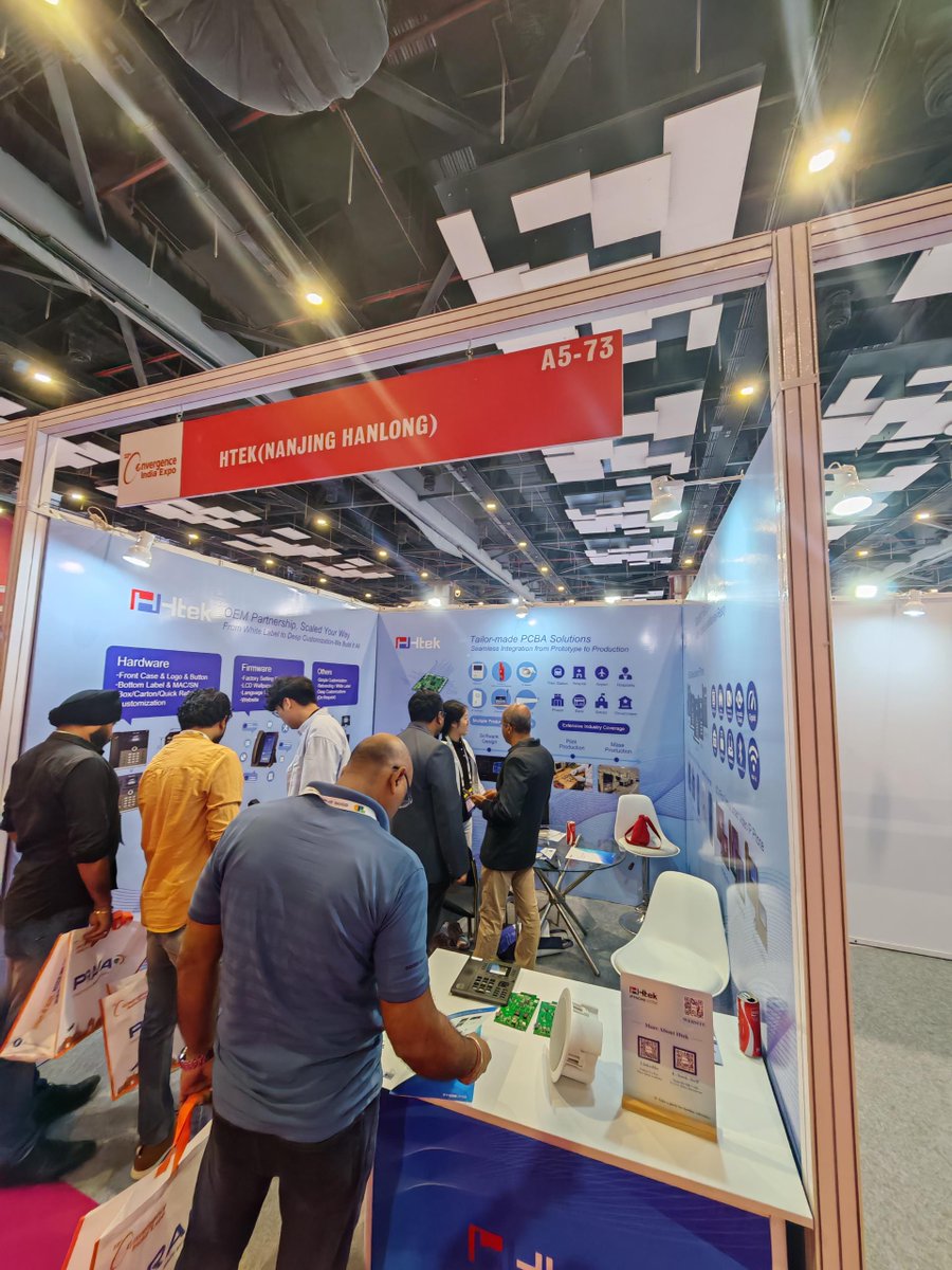 Htek2005's tweet image. 🔥 Day 2 at @Convergenc 2026!
One question we keep hearing: “Does your video phone support Teams, Zoom, Webex, and SIP all in one?”
Yes. And that’s just the start.
Come by @Htek2005 Booth A5-73.
📅📍 23–25 March | New Delhi
See you here! 
#Htek #IPPhone #ConnectWithHtek #CI2026