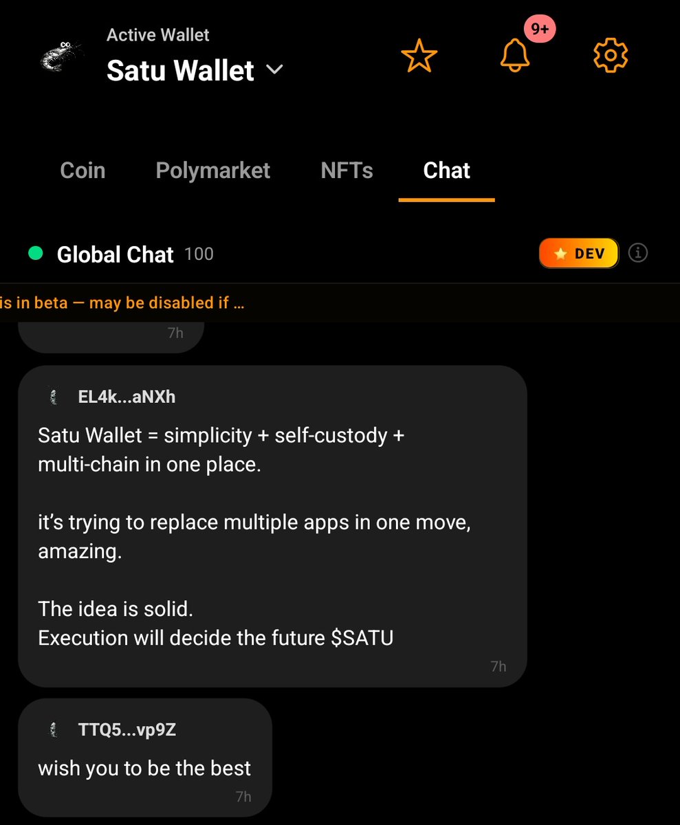 Satu Wallet tweet media