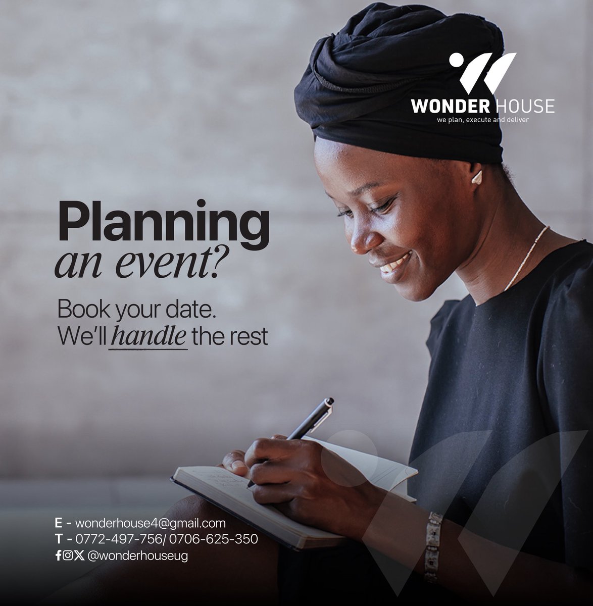 wonderhouseug's tweet image. Still figuring out where to start with your event?
Start here….

Book your date with @wonderhouseug, and let the stress end where EXPERT PLANNING begins. We’ll take it from there, seamlessly.🤍

☎️ +256706625350 | 772497756 to secure the best planner.

#WonderHouse #eventplanner