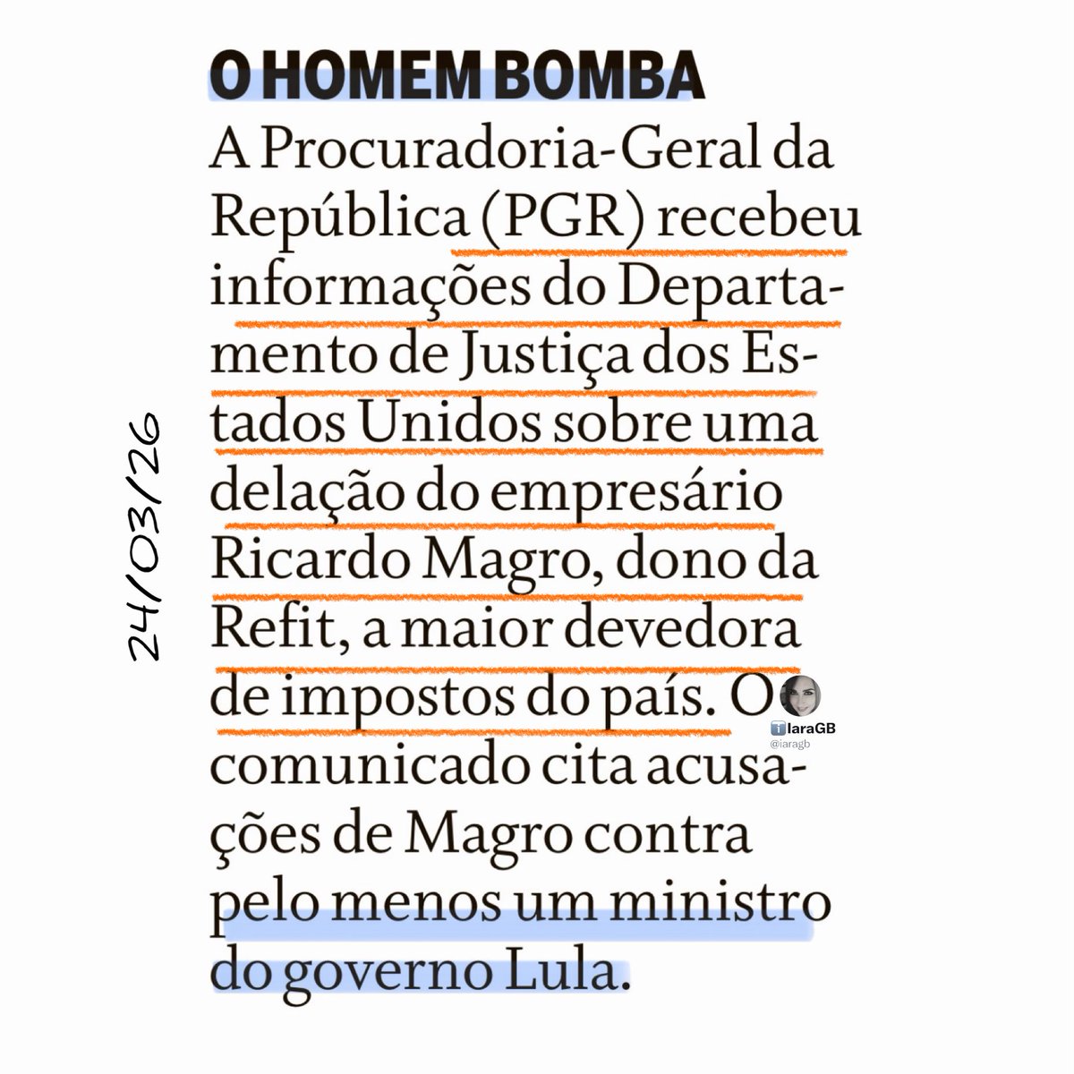 ℹ️IaraGB 🐒💨L🌻👉🇧🇷 tweet media