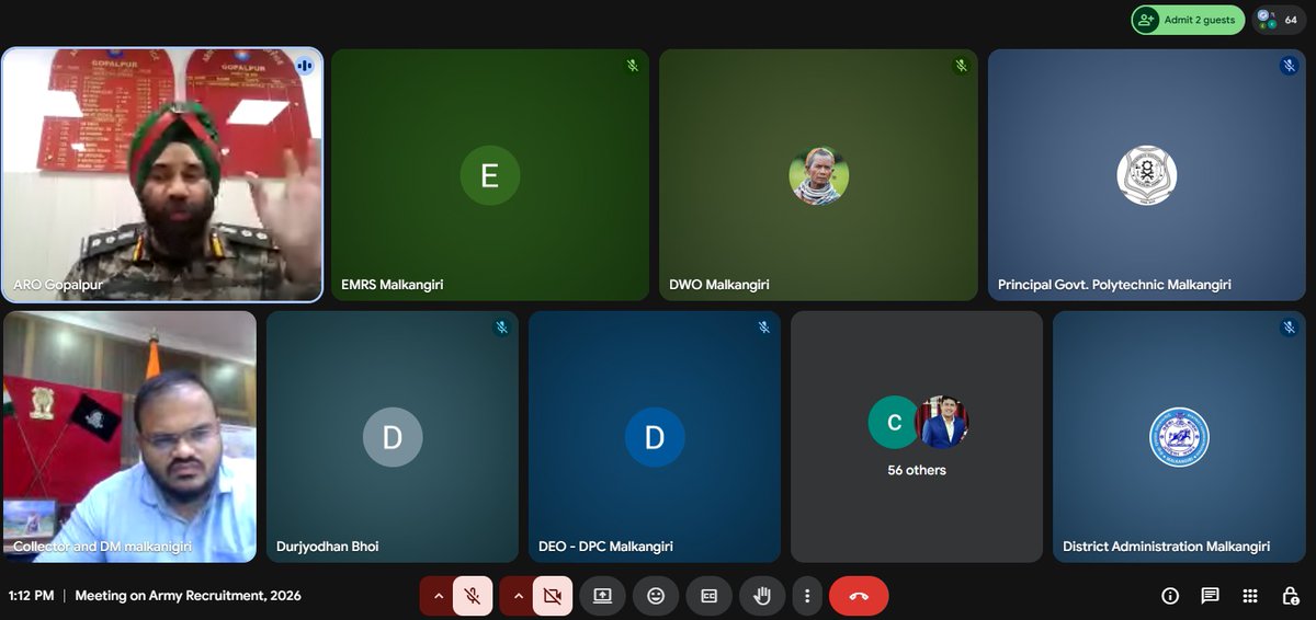 Collector & DM, Malkangiri tweet media