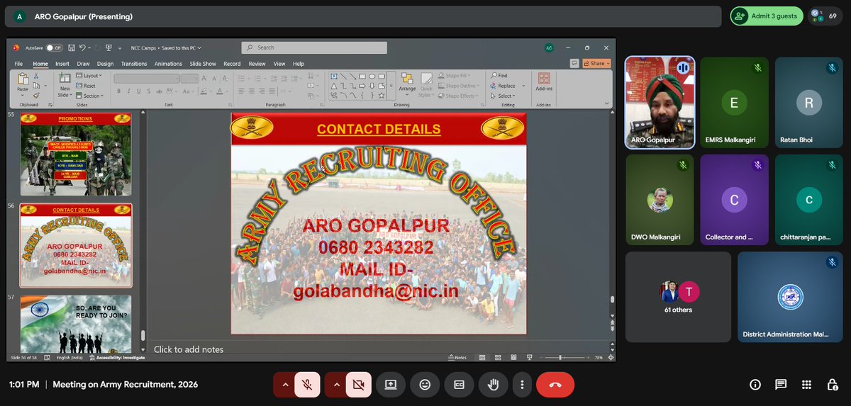 Collector & DM, Malkangiri tweet media