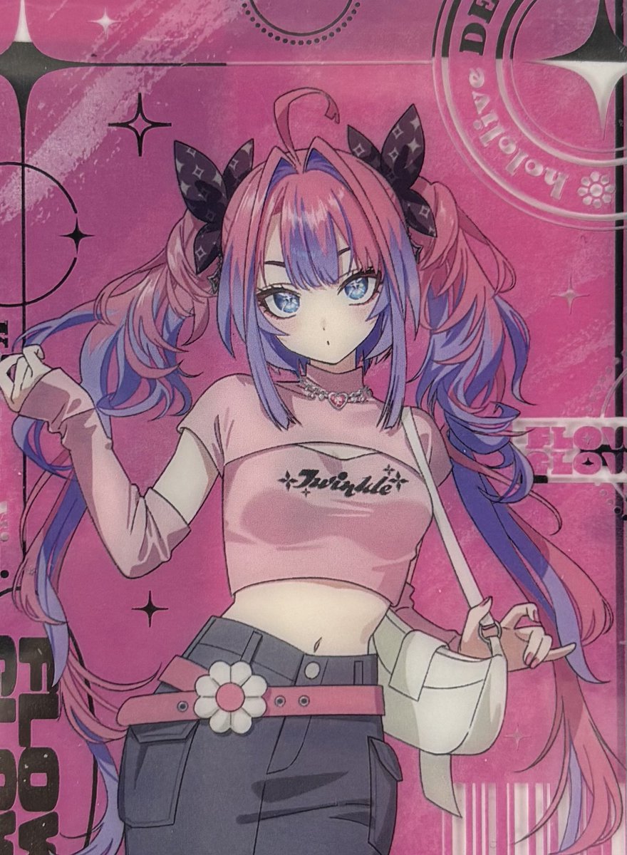 入荷情報】 ホロライブ FLOW GLOW×タワーレコードカフェ クリアカード