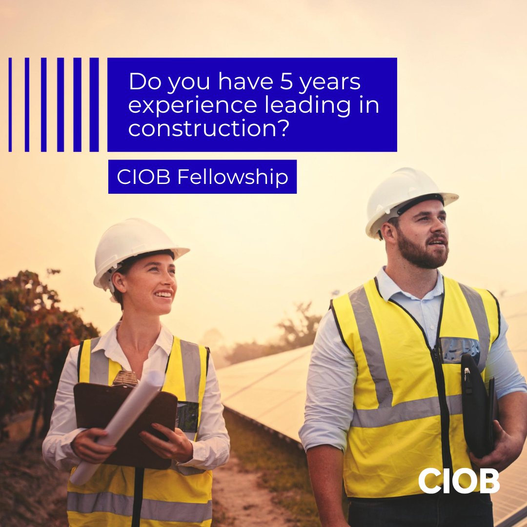 CIOB tweet media