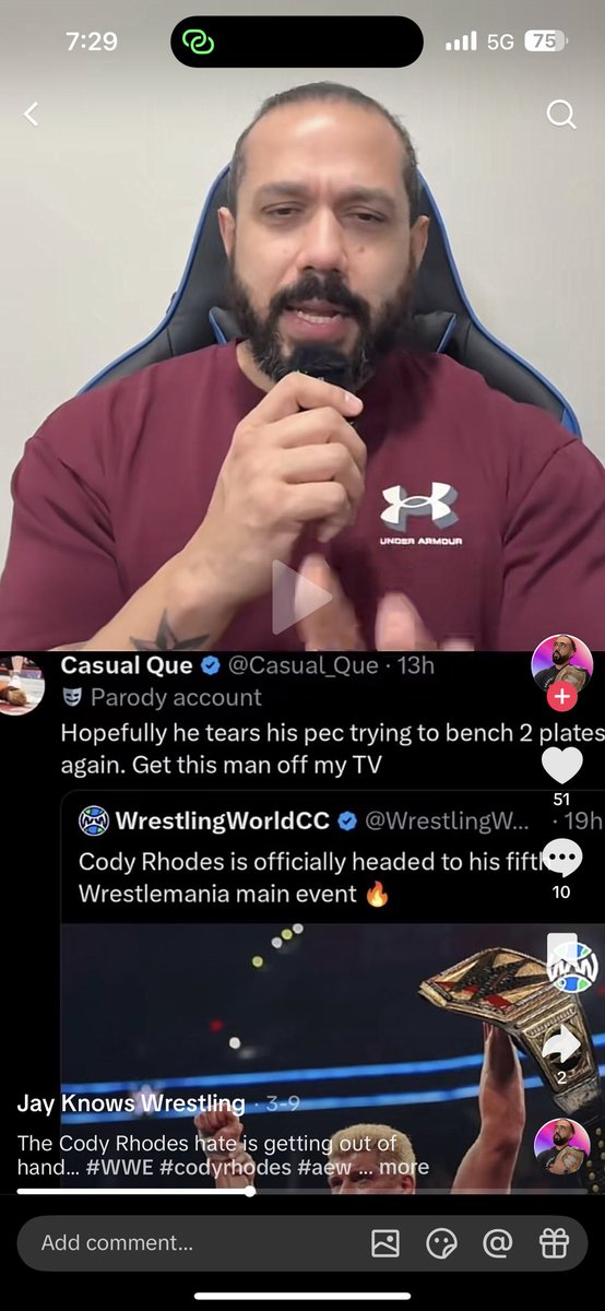 Casual Que tweet media