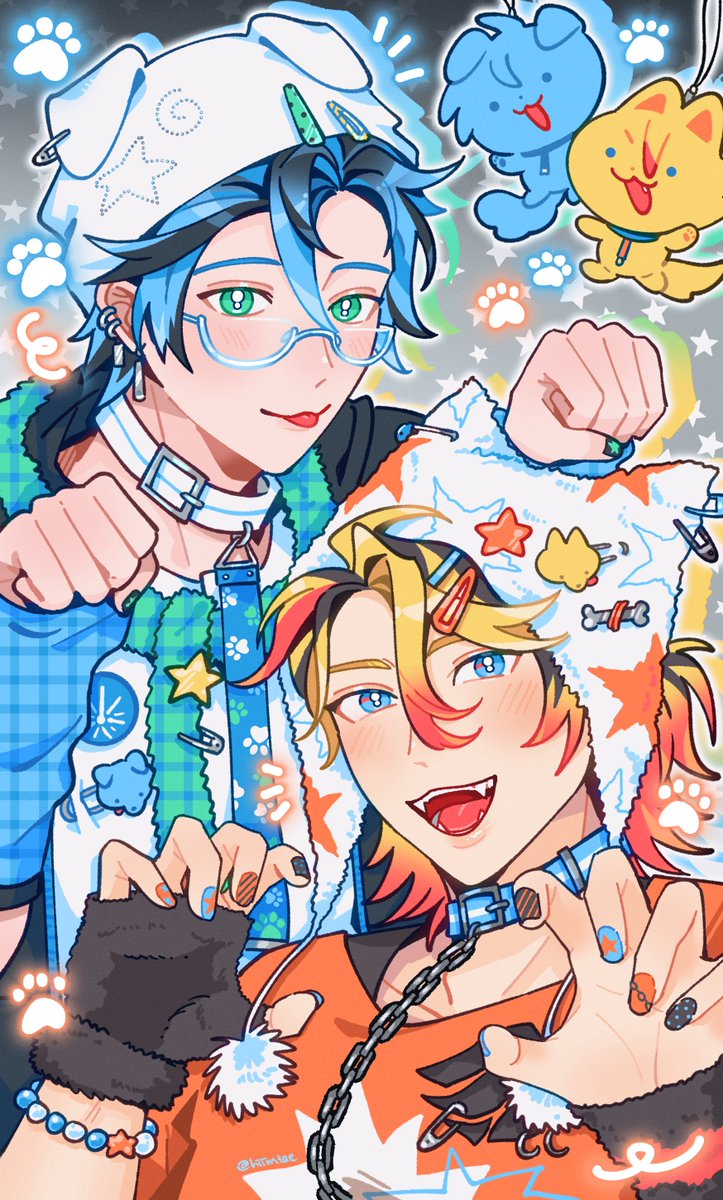 💙ฅᐡ • ﻌ • ᐡ ฅ🐾ฅ/ᐠ •̀ ﻌ´ •マ ฅ🧡
#WorkofAlt #ArtXel