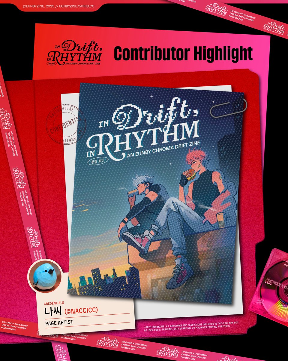 In Drift, In Rhythm: An Eunby Chroma Drift Zine tweet media