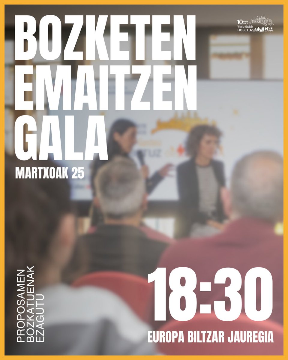 VG Parte-hartzea / Participación tweet media