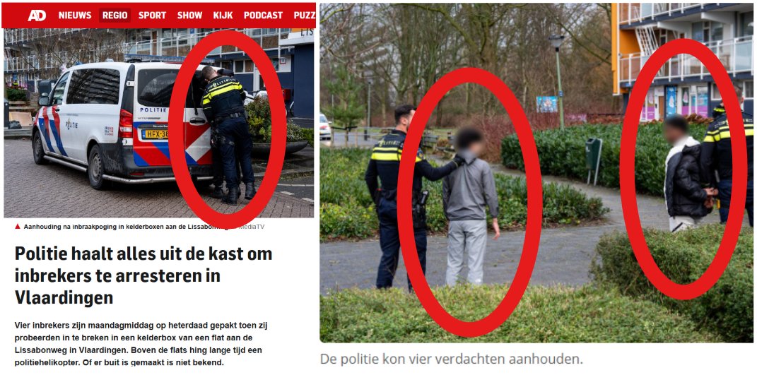 MEDIA-MANIPULATIE 
Van een maand geleden, Vlaardingen:

1. beeld dat het AD toont

versus

2. de door het AD verhulde werkelijkheid, de praktijk....