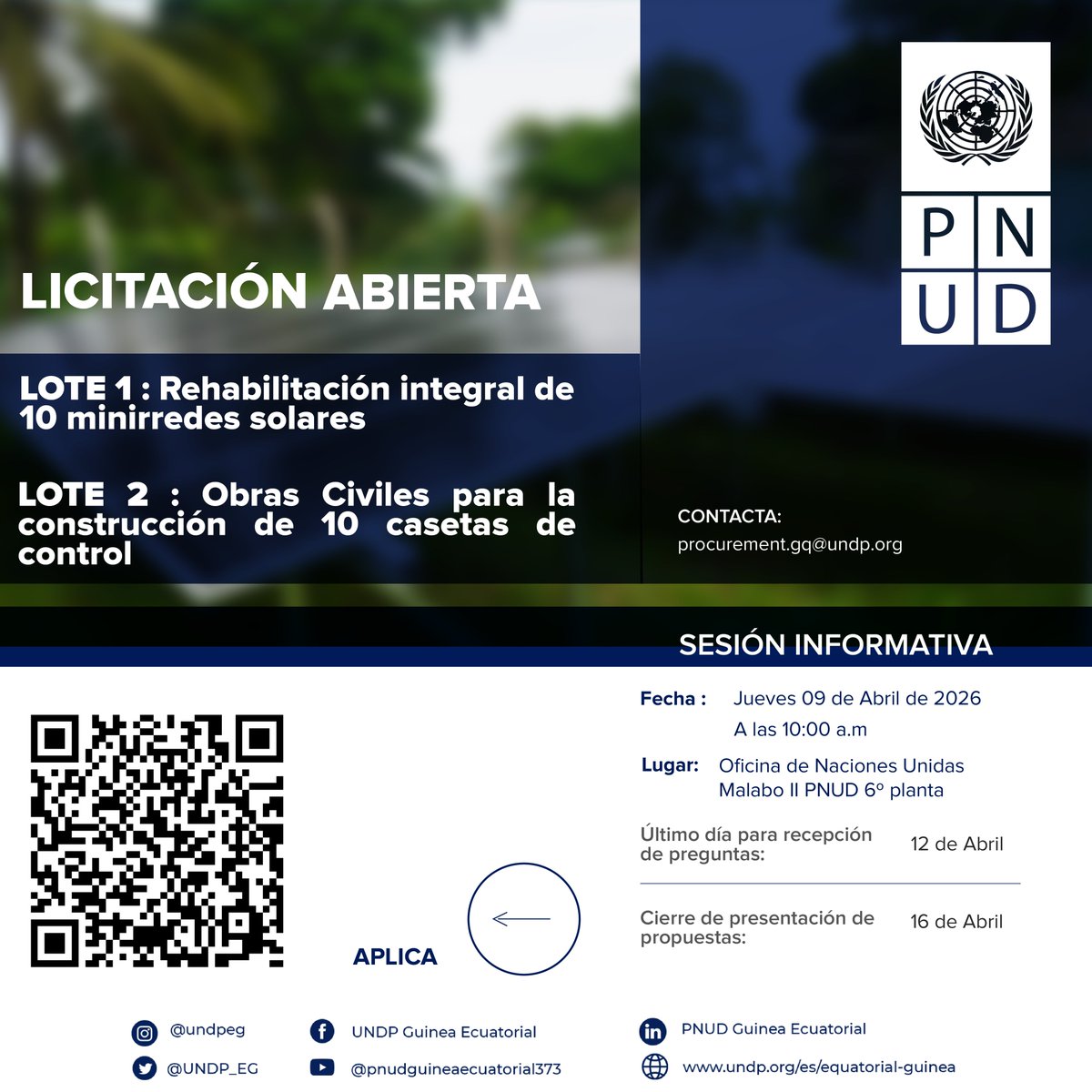 PNUD Guinea Ecuatorial tweet media