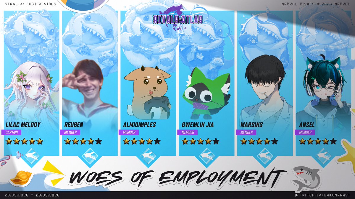 Bakunawa 🐍 VTuber Villain 🌙 Tourney 3/28-29 tweet media