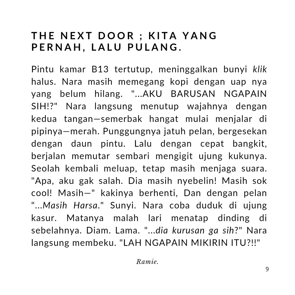 Sayme_Ram's tweet photo. — panas pipi-nya. https://t.co/jE2TAL8Ryo