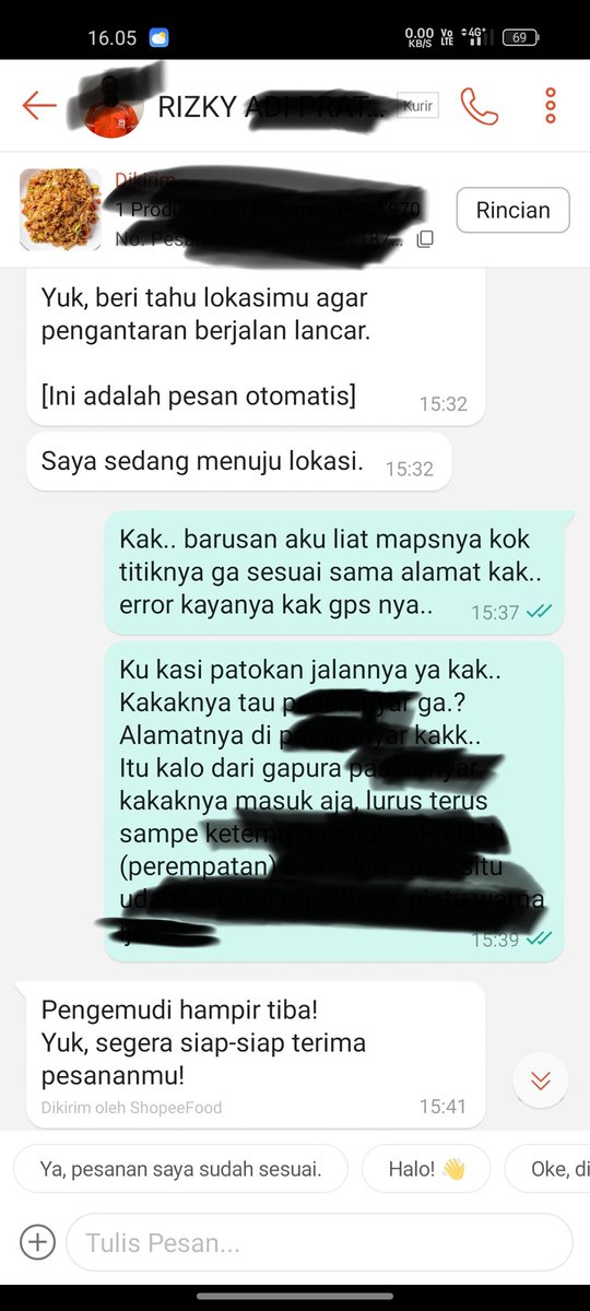 itikimochi's tweet photo. Contoh driver ojol yg baik, ramah dan pekerja keras.. ujan" tetep mau nganter orderan.. Jalan lagi macet juga.. bahkan titik lokasi error dan bikin dia nyasar pun dia ga marah..

Sehat" terus kakak driver, semoga lancar terus rejekinya.. ☺️
@ShopeeID
#fypシ゚ #ojol #magelang https://t.co/cMvUAFp8ex