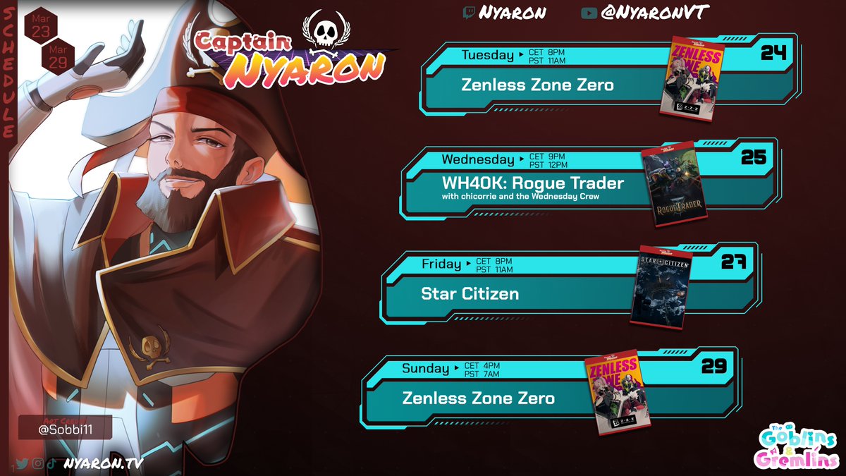 Captain Nyaron ☠️🪽 Space Pirate Vtuber tweet media