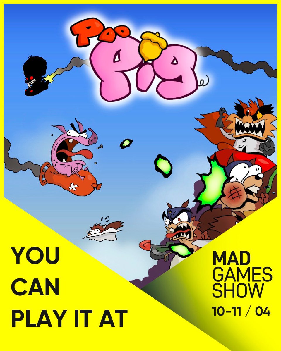 PooPig - #Wishlist on Steam 🐷 tweet media