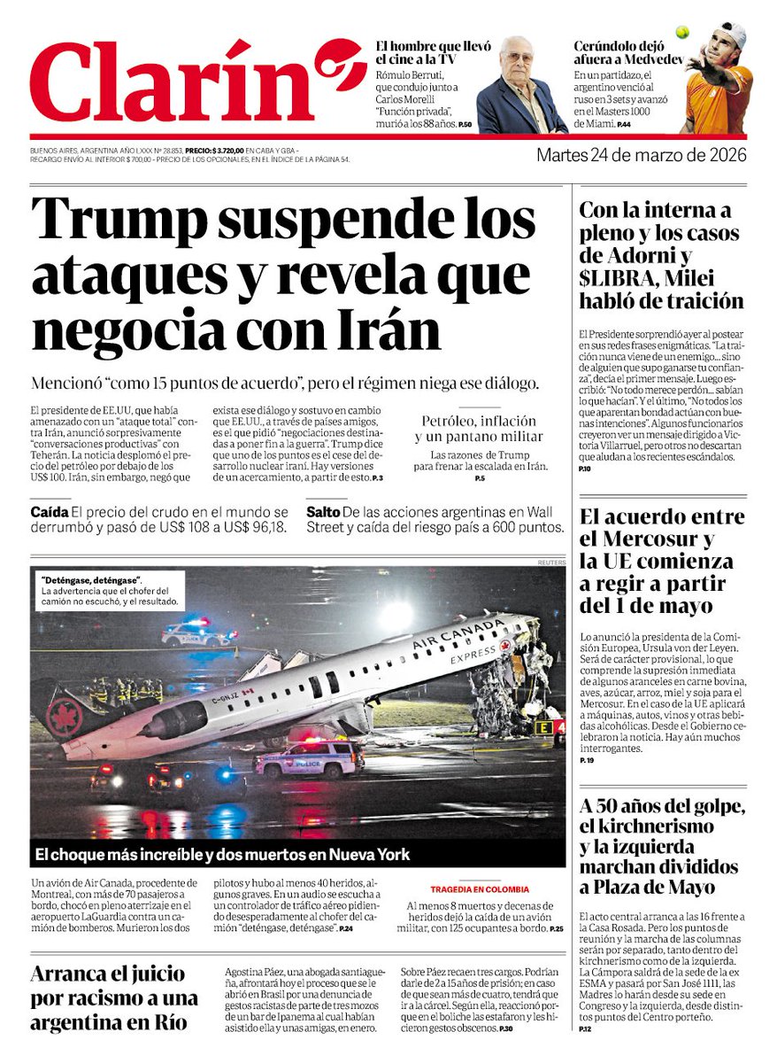 Clarín tweet media