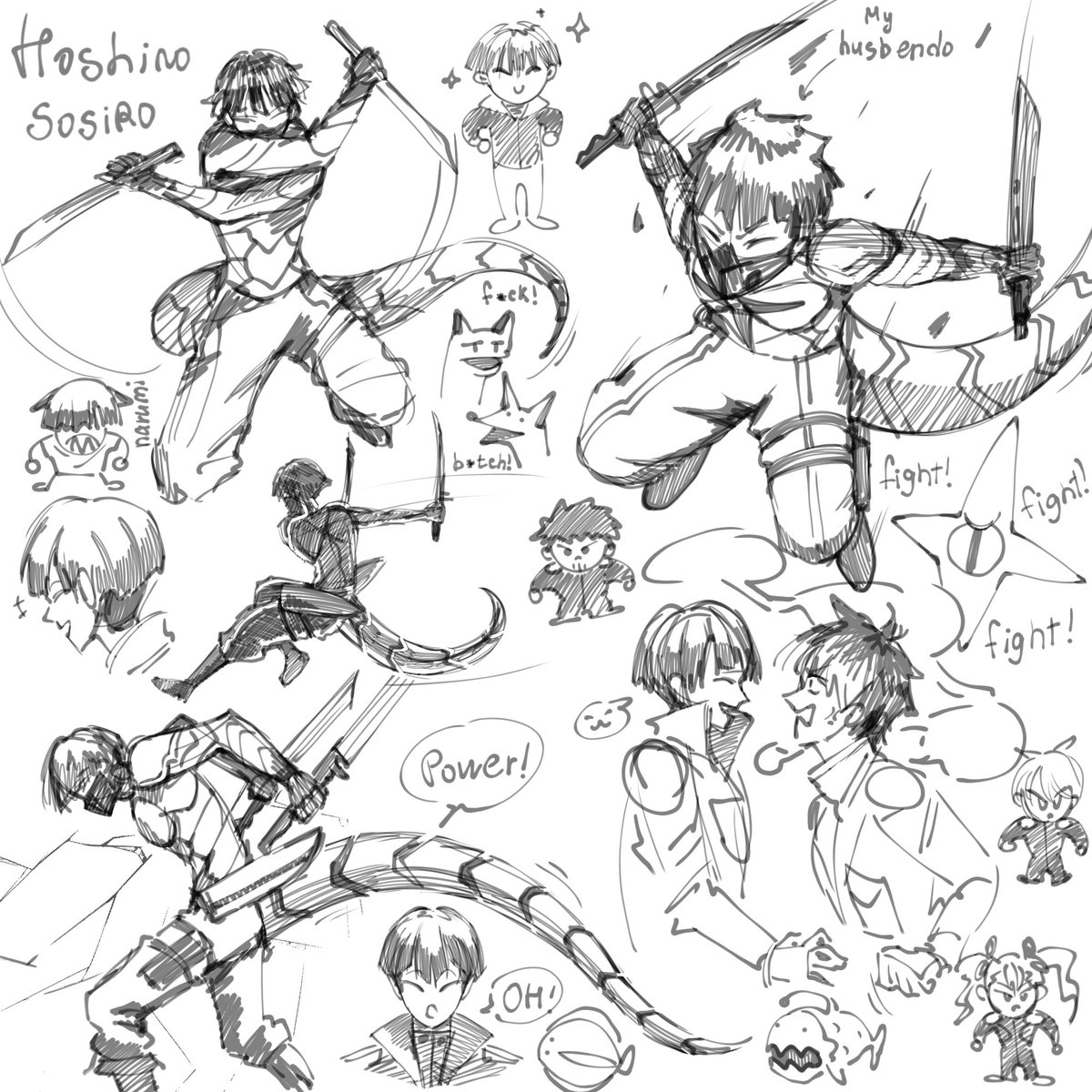 some doodles.. 
#sketches
