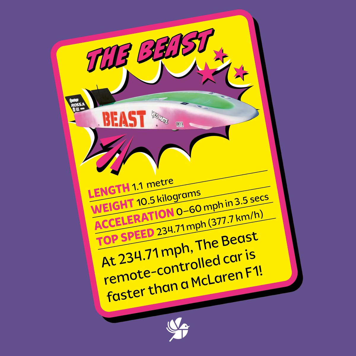 WhatonEarth_Mag's tweet photo. Our latest Eureka! page is packed with incredible discoveries and mind-blowing breakthroughs!

🎨The world's oldest known artwork.
🐄Scientists have discovered that cows can use tools!
🏎️Meet "The Beast," the fastest remote-controlled car ever built.

Curious to learn more? Dive into this month's issue to explore them all!