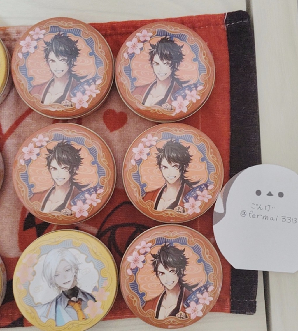 fermai3313's tweet photo. 【交換・譲渡】
プチキャン　刀剣乱舞

譲　にっかり青江、加州清光、三日月宗近、山姥切国広、雲生、歌仙兼定、蜂須賀虎徹、雲次、陸奥守吉行

求　京極正宗　定価＋送料

お気軽にお声がけください https://t.co/gaqD0FEqRq