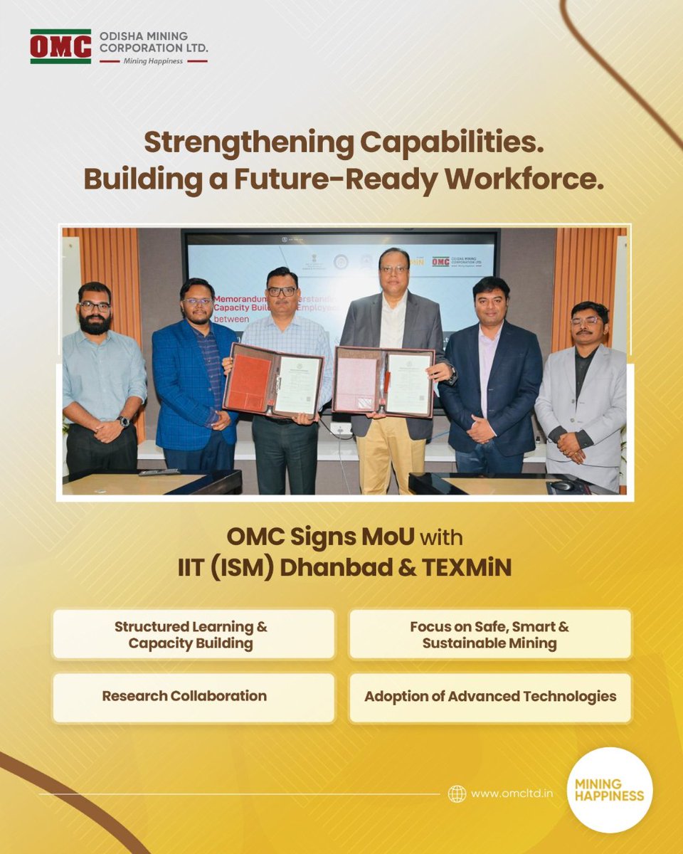 Odisha Mining Corporation tweet media