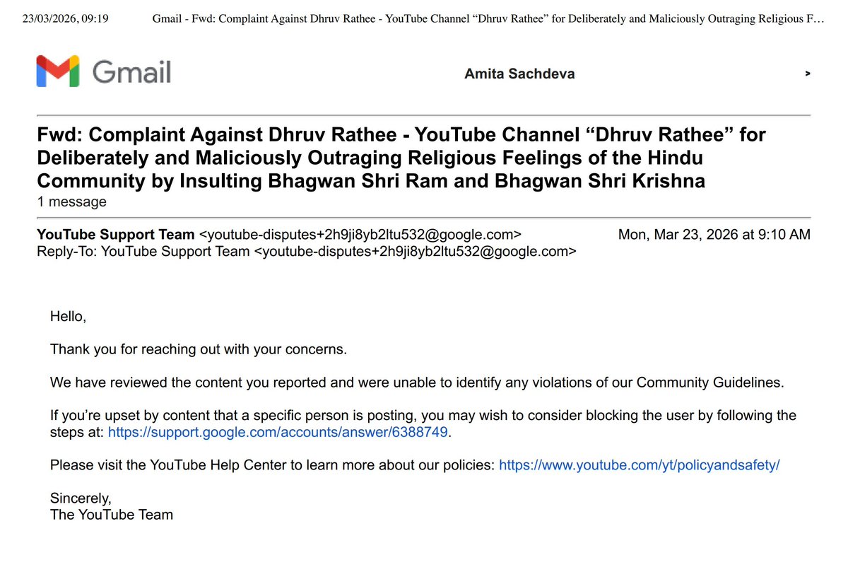 Amita Sachdeva, Advocate tweet media