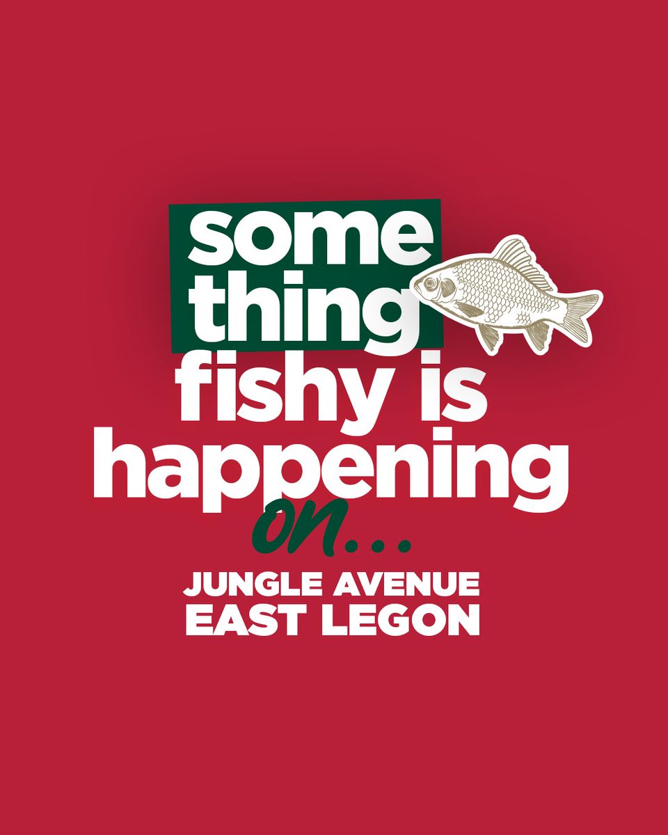 This is your official heads up 👀
Something serious is coming to Jungle Avenue 🐟🔥

Call 0241366654 to Order. We are open till 7pm from Monday to Saturday
#teelapiabybuka #somethingfishyiscoming #fyp #tilapia #exploreplage