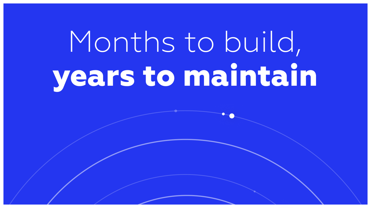 Xmethod_agency's tweet photo. You want your own analytics, admin panel, or custom player "for future growth." But instead of building your core product, you end up creating infrastructure that takes months to build and years to maintain.  

Don't build what you can buy.  
#ProductDevelopment #Startup #MVP https://t.co/tw59CWNujn