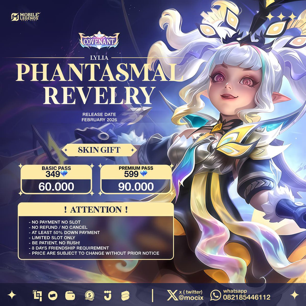 cheriri. | VILOG ML, GIFT SKIN NARUTO & SKIN ML tweet media