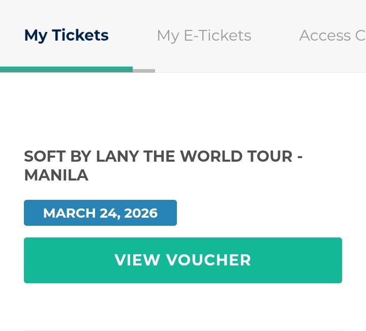 31ischevy's tweet photo. ang bilis parang umaarangkadang motor. lany con ticket secured thanks to @NicoGee101 https://t.co/nUcAVcyYTh