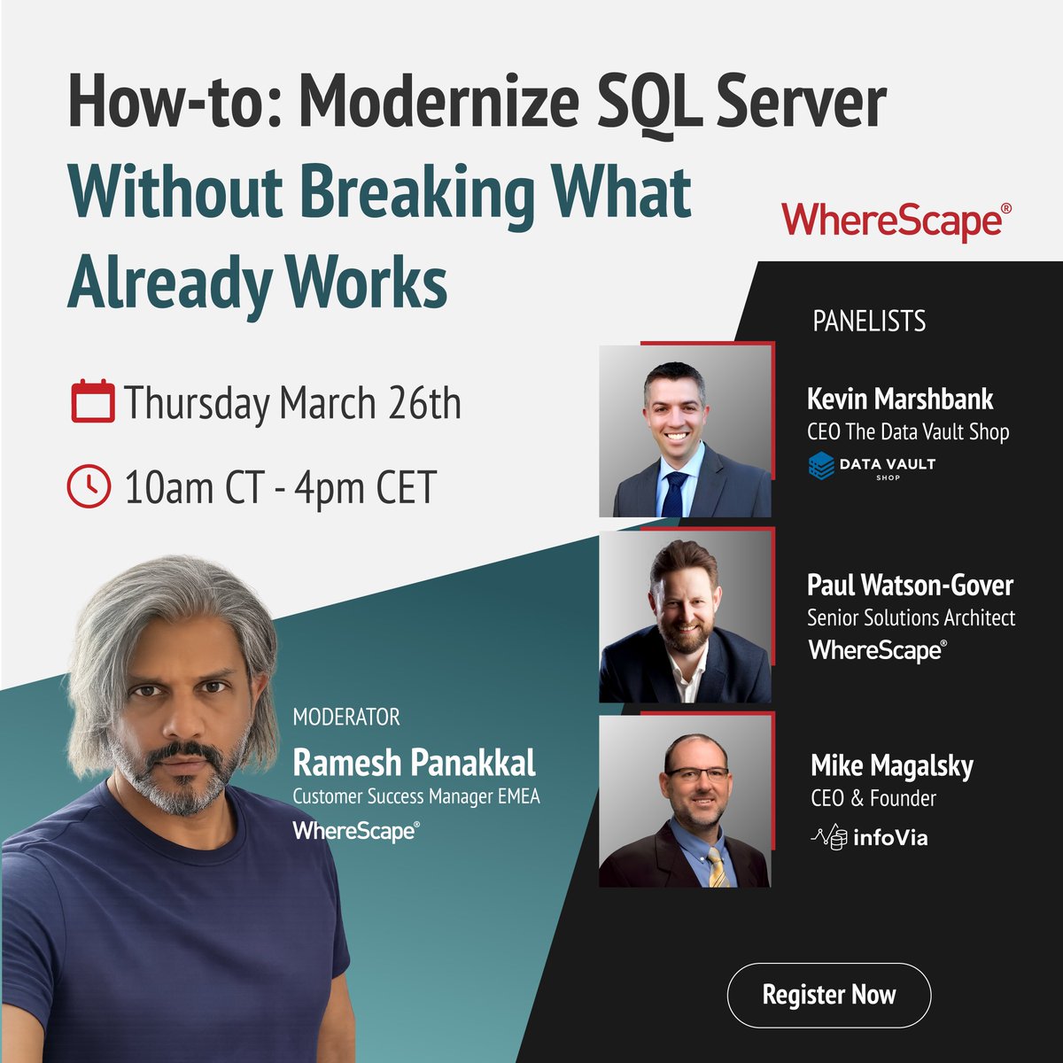 WhereScape tweet media