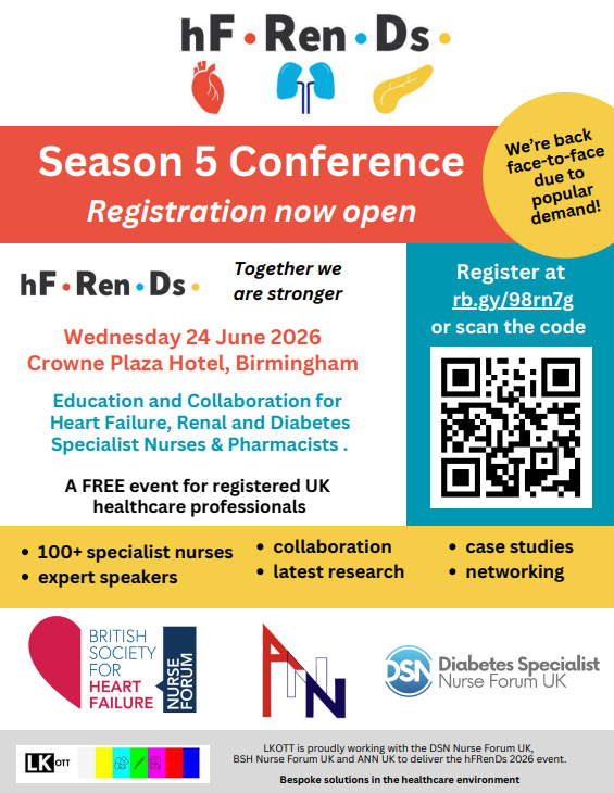 British Society for Heart Failure #theFword tweet media