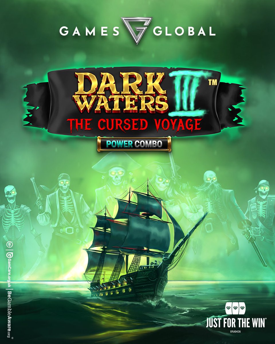 Games__Global's tweet photo. Dark Waters III Power Combo: The Cursed Voyage™, developed with Just For The Win, is now live, charting a new course for the acclaimed Dark Waters™ series.
🔞 | https://t.co/oDza5I1gTE | https://t.co/hgjVlgNtNg
#GamesGlobal #JustForTheWin #DarkWaters #PowerCombo #iGaming https://t.co/8FxRJahKoY