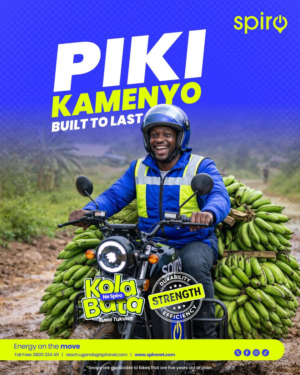 SPIRO Uganda tweet media