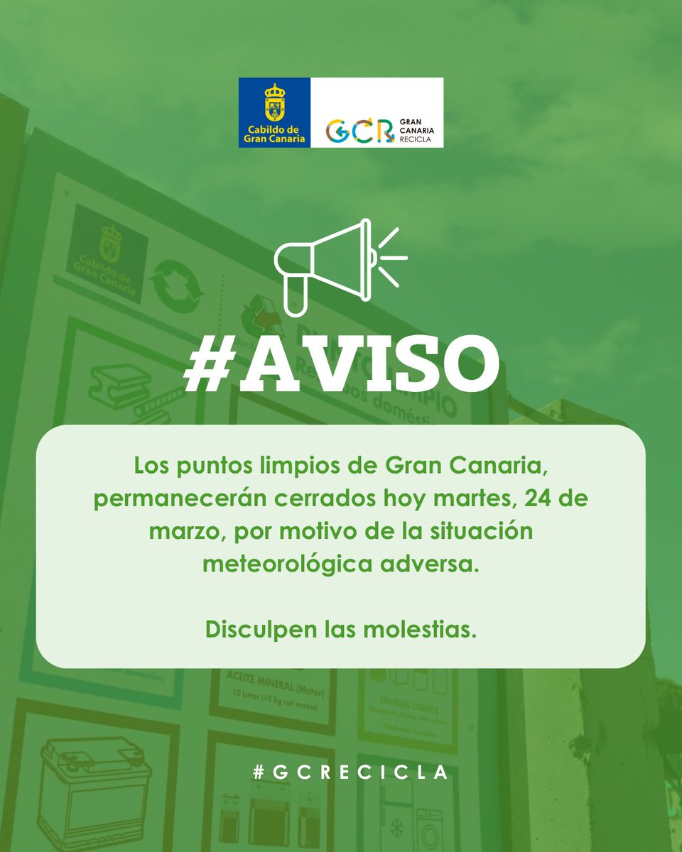 Gran Canaria Recicla tweet media