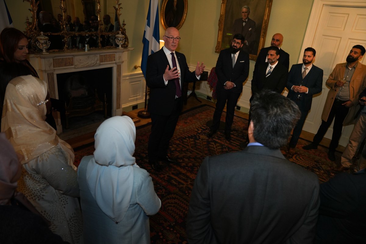 First Minister tweet media