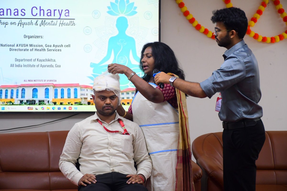 All India Institute of Ayurveda, Goa tweet media