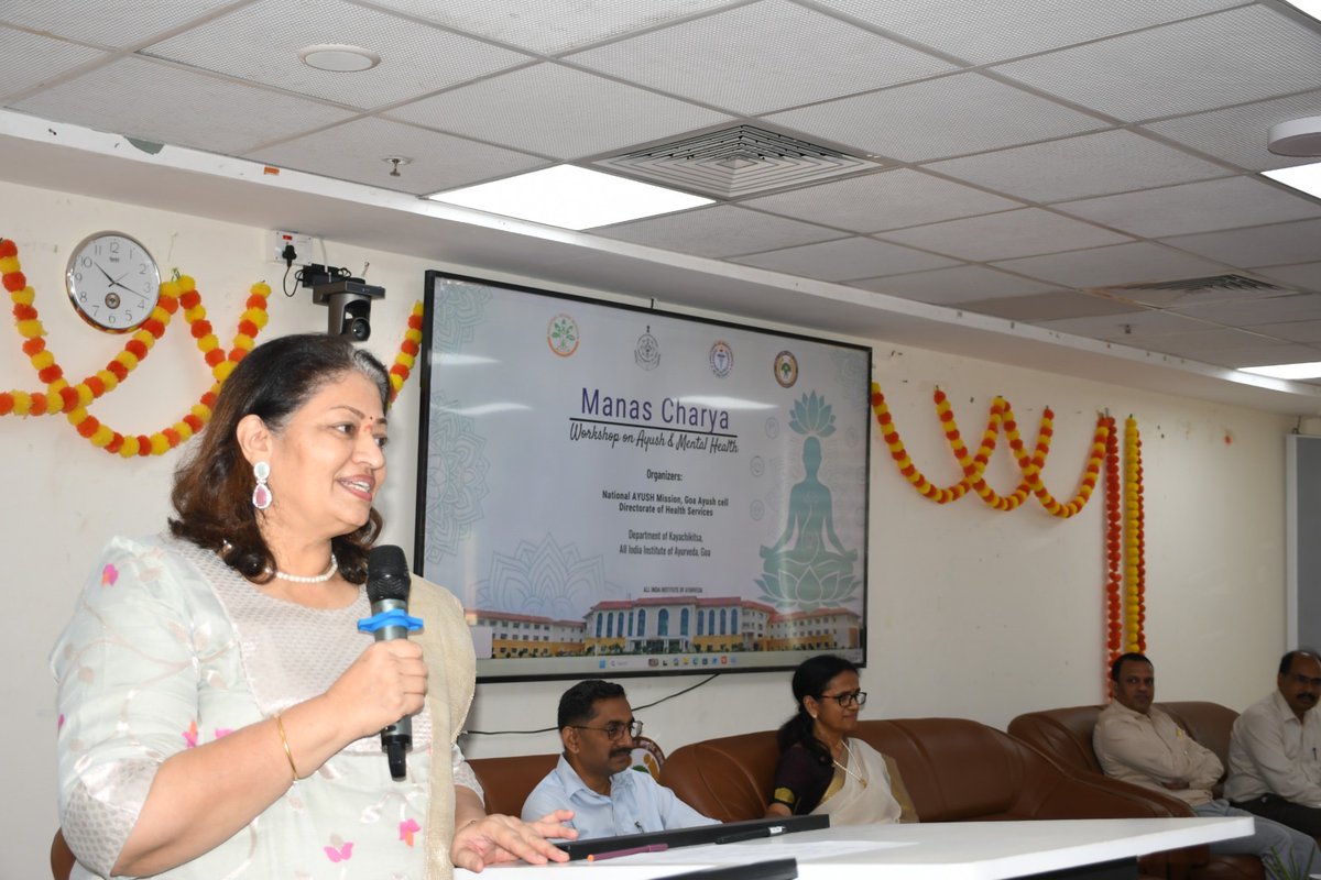 All India Institute of Ayurveda, Goa tweet media