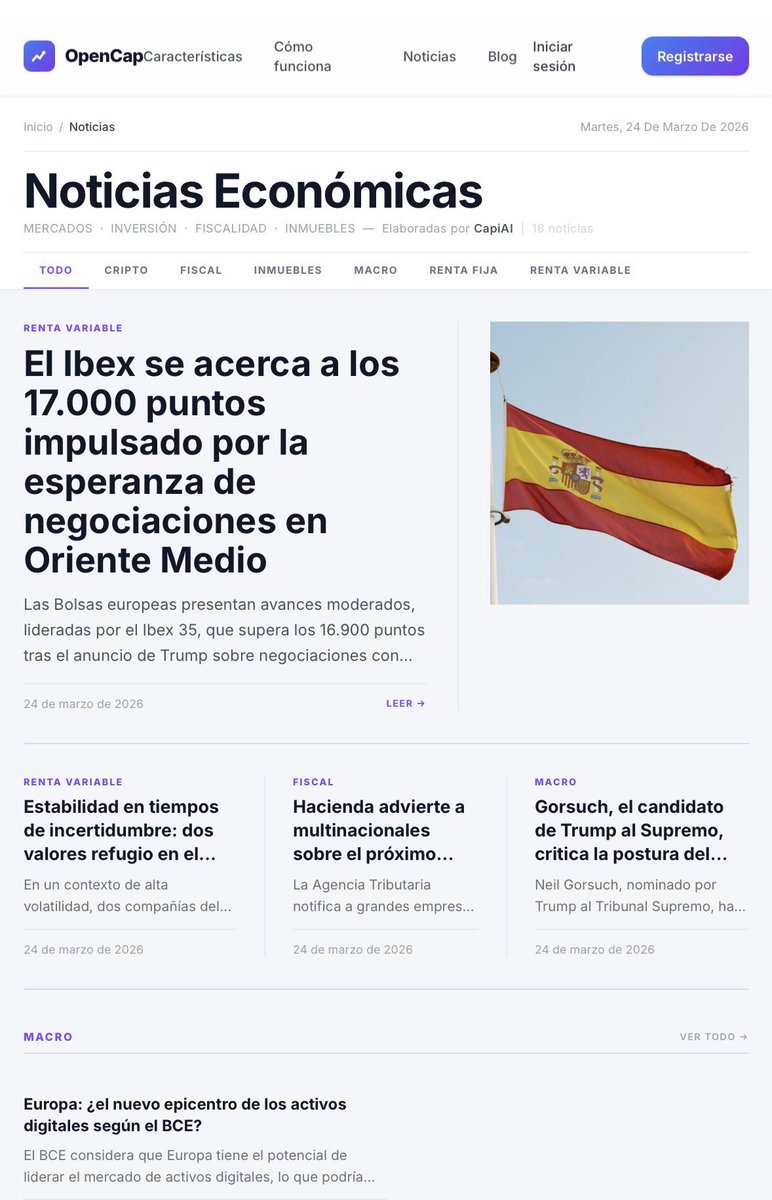 afrenquel's tweet photo. Bueno, pues que hemos montado también un medio digital, para noticias de #economía, #mercados, #vivienda… recopilando las principales noticias cada día! 👉 https://t.co/DC2AwtlXTm https://t.co/6HMbvzbRew