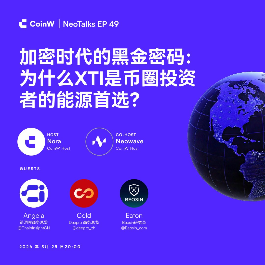 CoinW币赢 tweet media