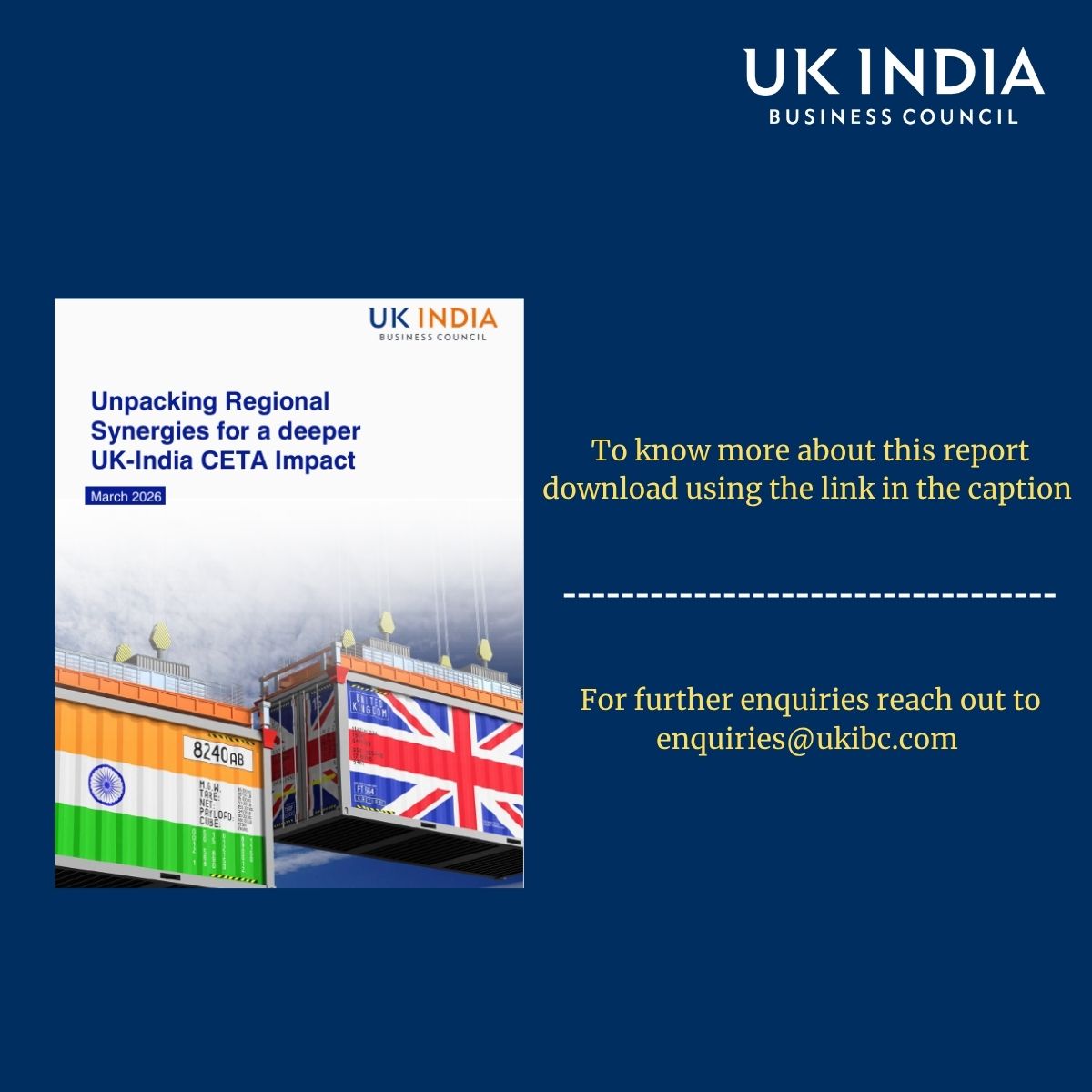 UK India Business Council tweet media