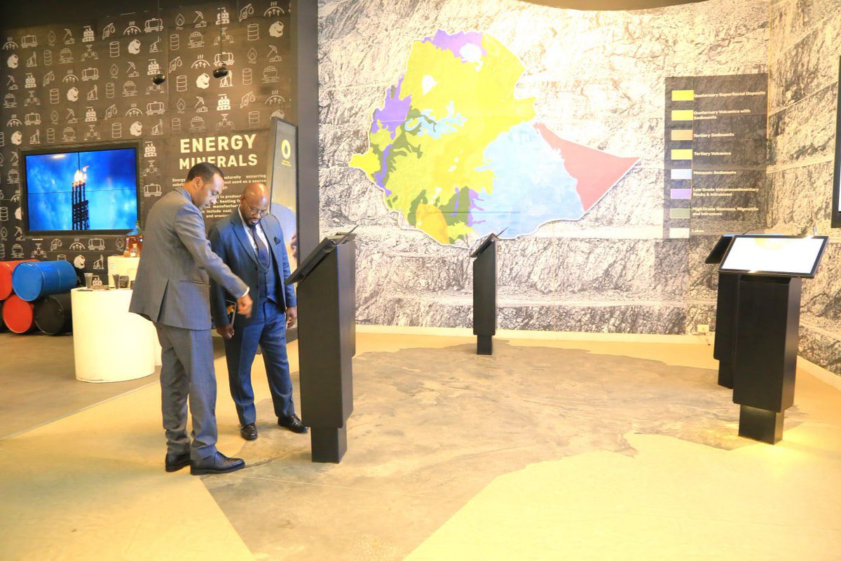 MinistryofMine_'s tweet photo. Eng. Habtamu met with U.S.Ambassador to Ethiopia, Ervin Massinga, to discuss investment opportunities &amp;collaboration in the mining sector.
The meeting focused on strengthening partnerships &amp; expanding investment opportunities in Ethiopia 🇪🇹🤝🇺🇸
#Investment #Mining #Ethiopia https://t.co/5EUO2pfJlR